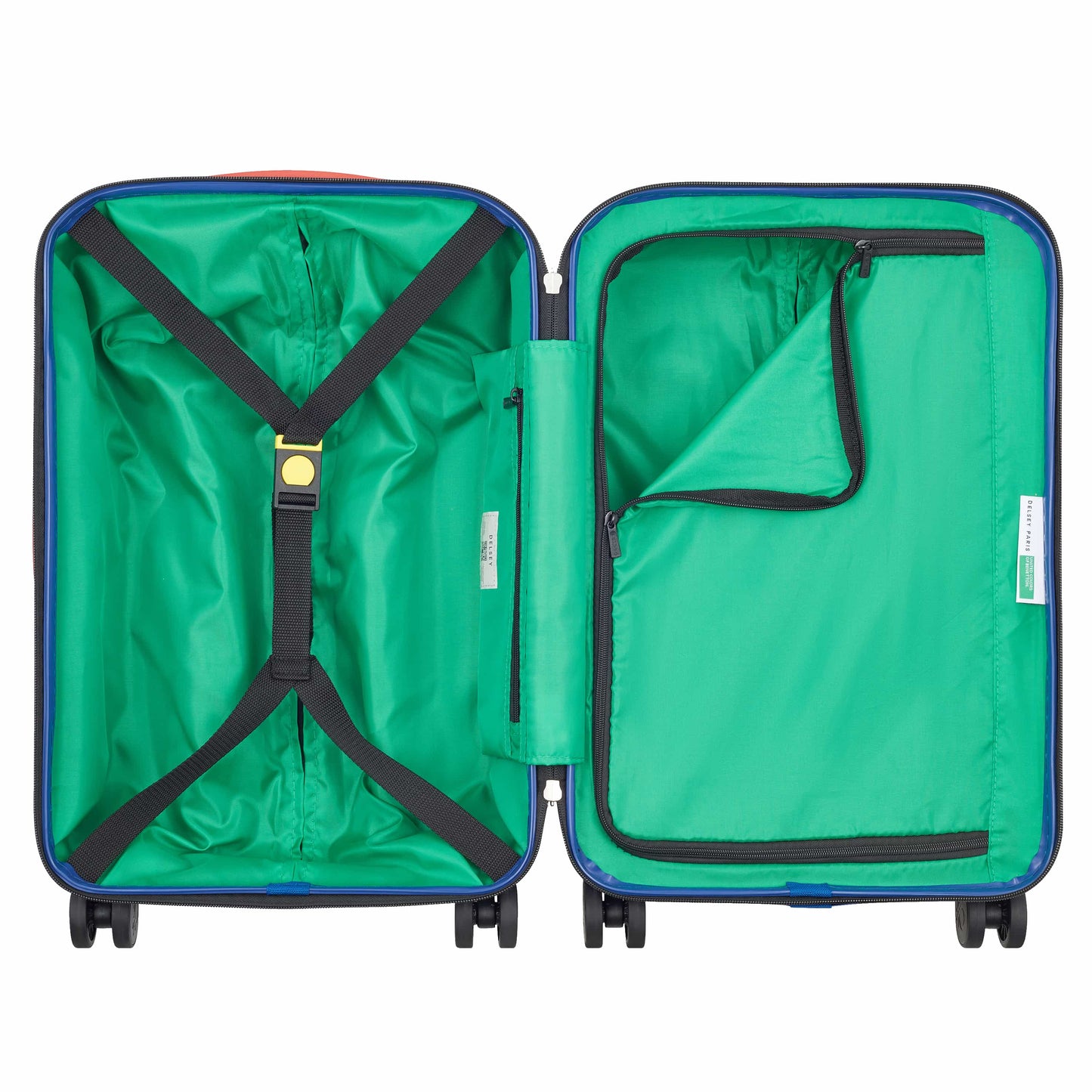 Delsey United Colors Of Benetton X DELSEY PARIS UNITED - Carry-On Spinner - Black