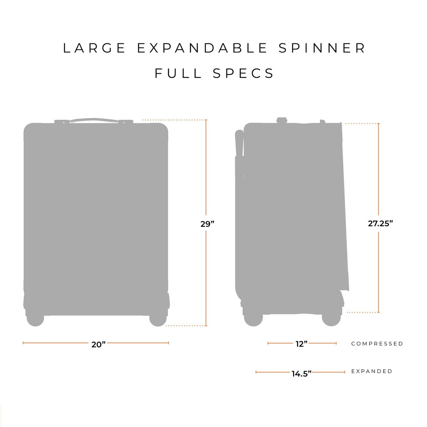 Briggs & Riley Baseline Large Expandable Spinner - Black