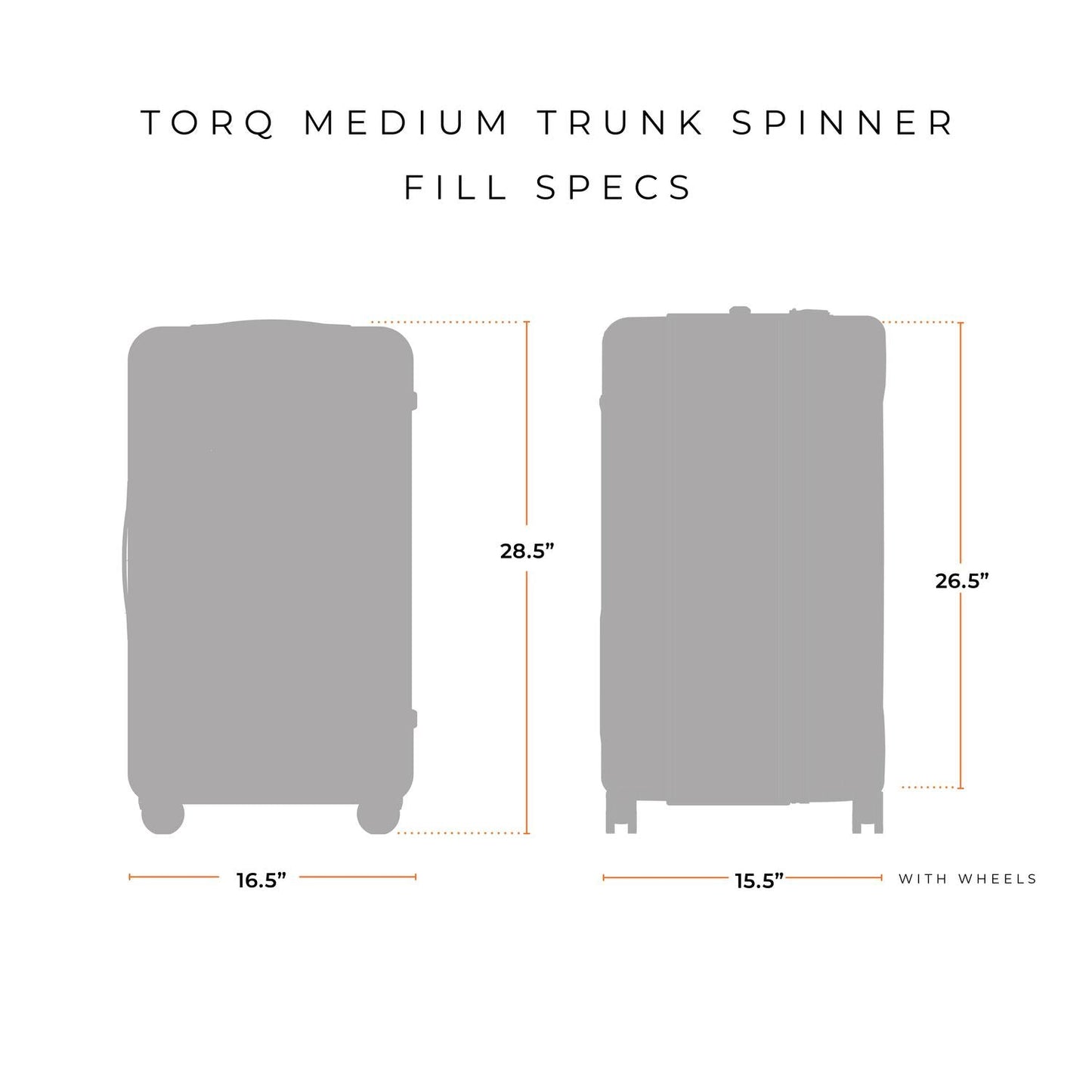 Briggs & Riley Torq Medium Hardside Trunk Spinner - Hunter