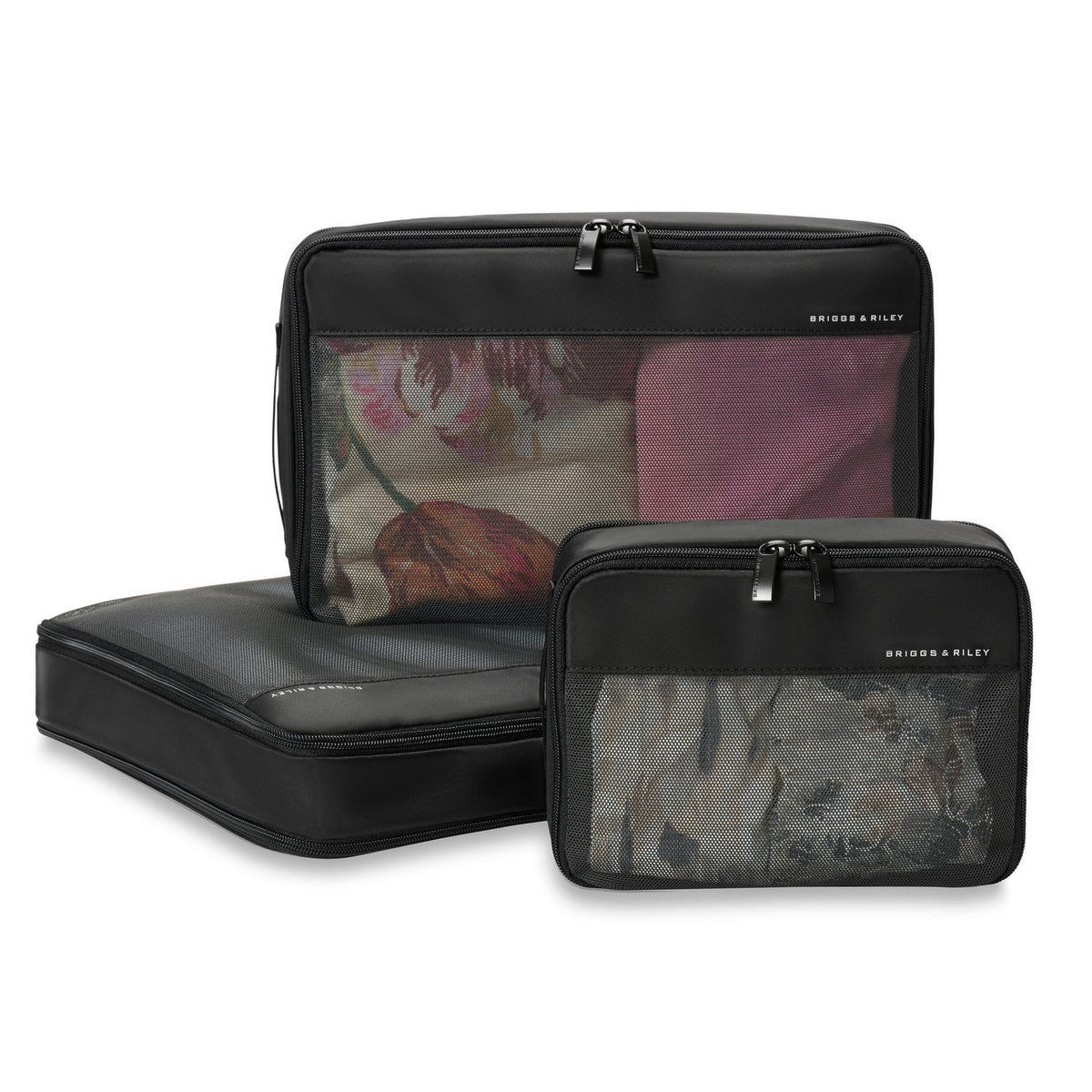 Briggs & Riley Travel Essentials Check-In Compression Packing Cube Set - Black
