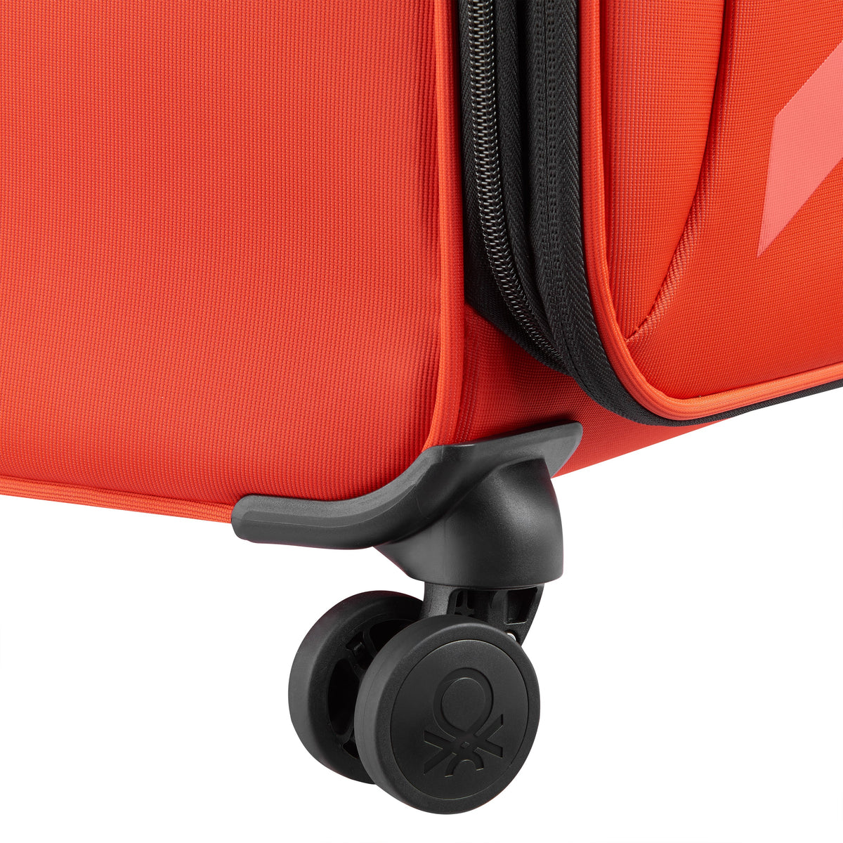 Delsey COLOR BLOCK - M Expandable (66cm) - Red