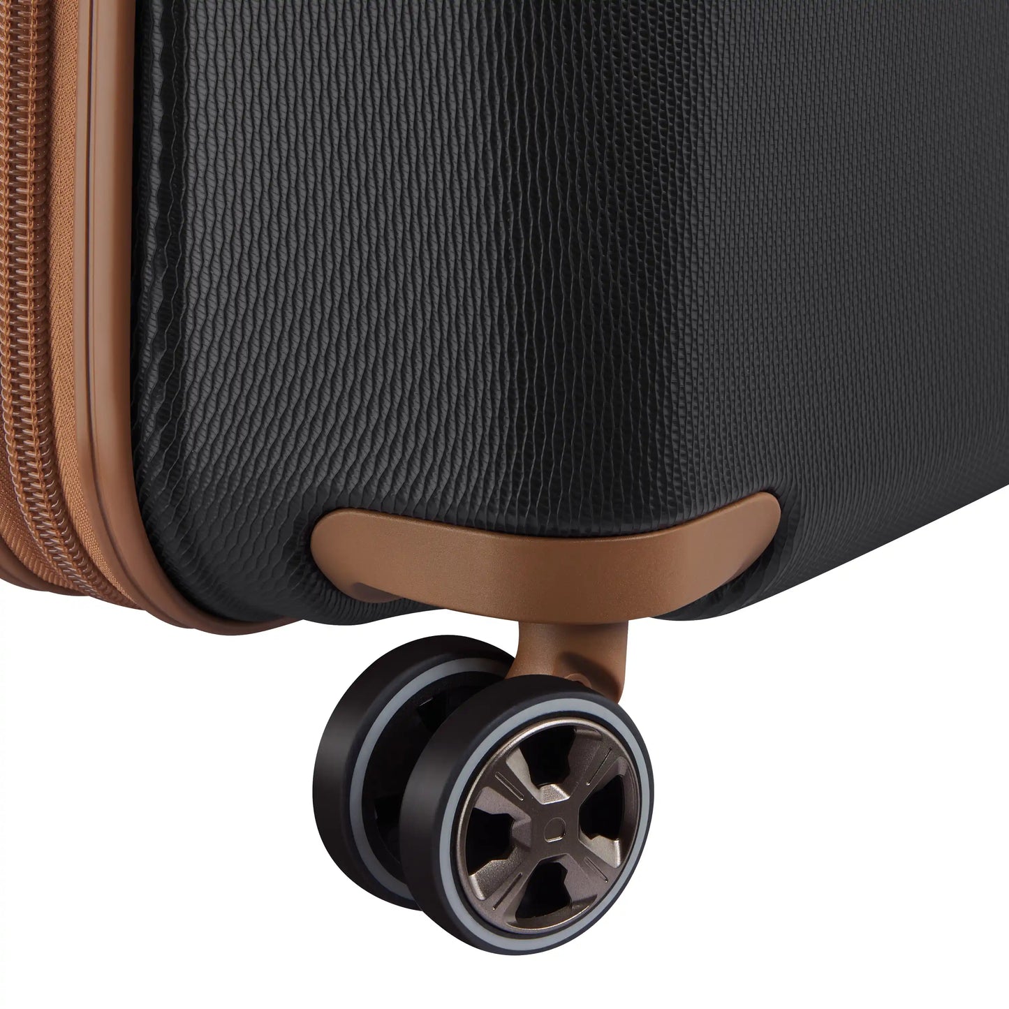 Delsey FLANERIE SE - Medium Spinner - Black/Brown