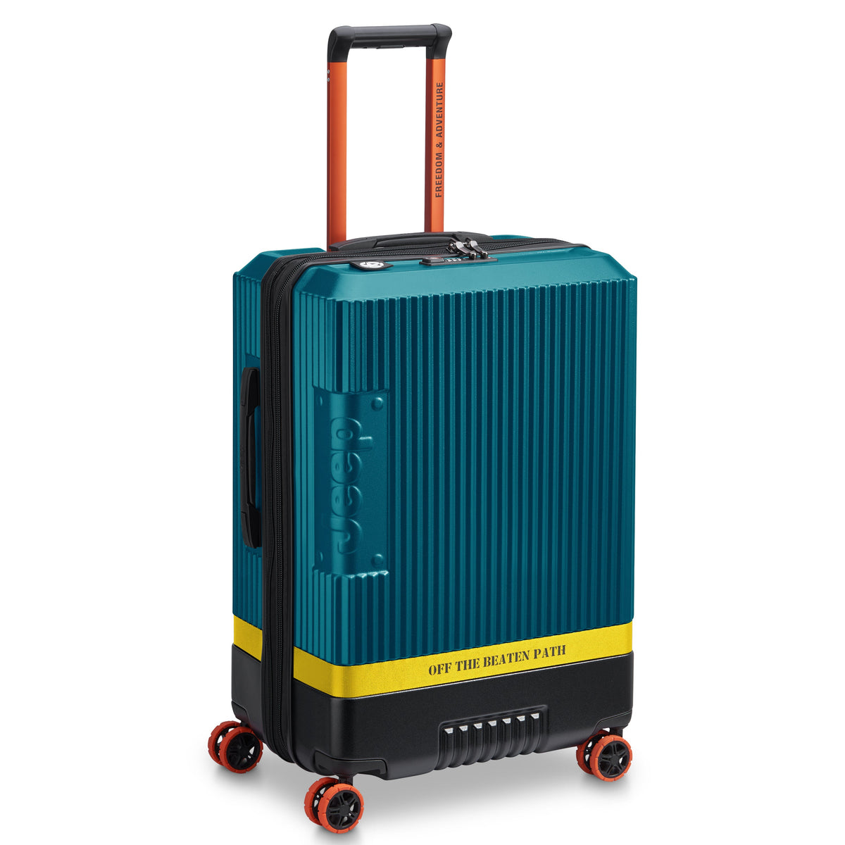 Delsey Jeep JH001A JH001A - Medium Expandable Spinner - Teal