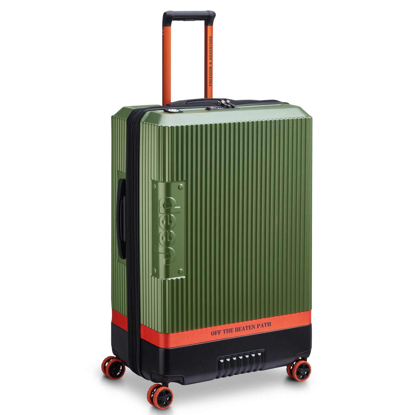 Delsey Jeep JH001A JH001A - Large Expandable Spinner - Avocado