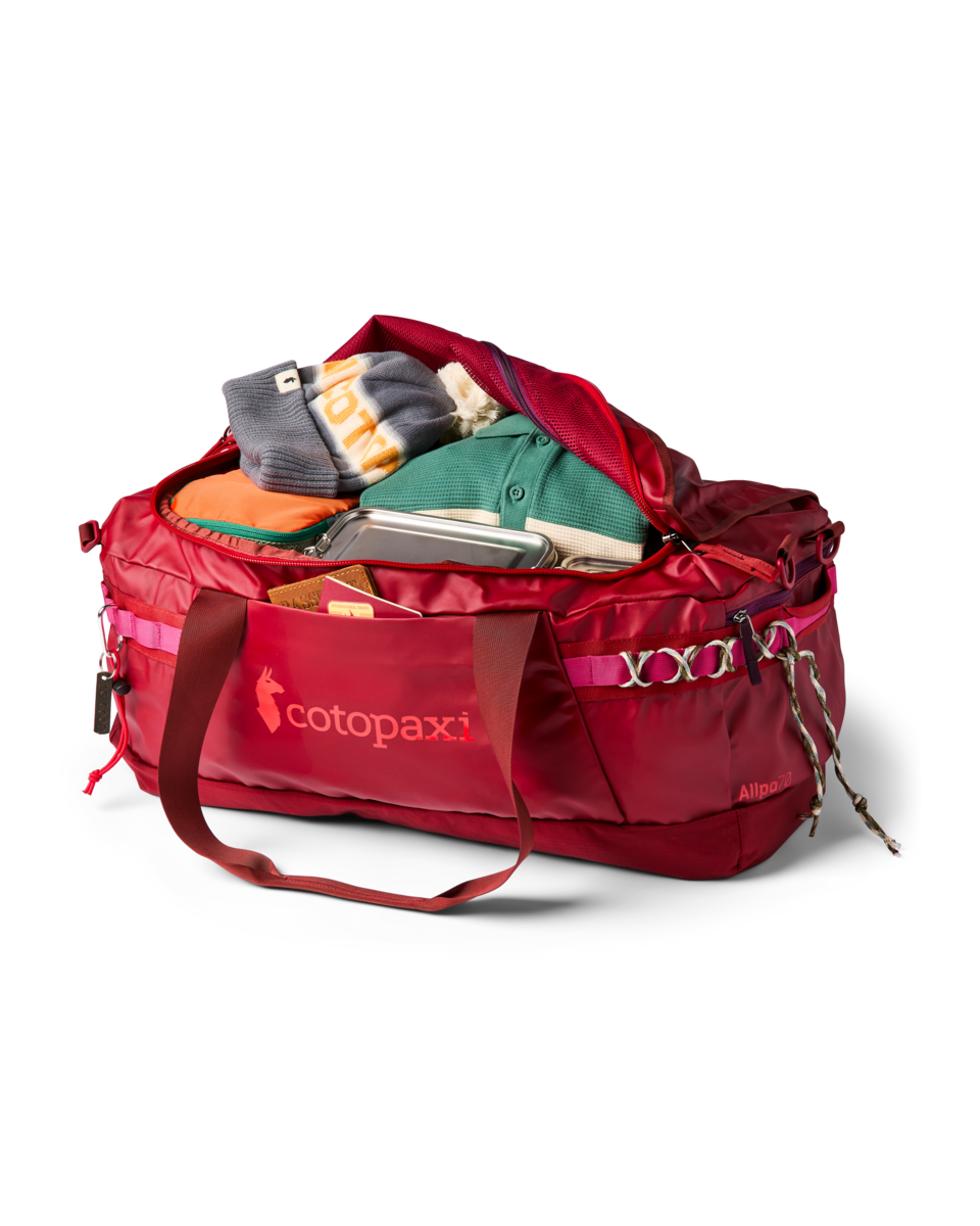 Cotopaxi Allpa Getaway 70L Duffel - Crimson