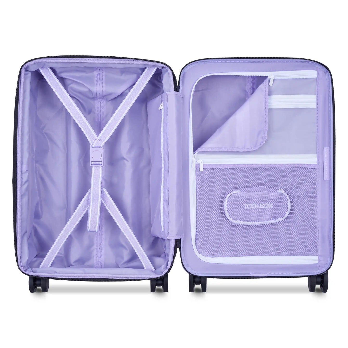 Delsey Florence By Mills X DELSEY PARIS SPIN ME AWAY - Carry-On Plus Expandable Spinner - Lavender