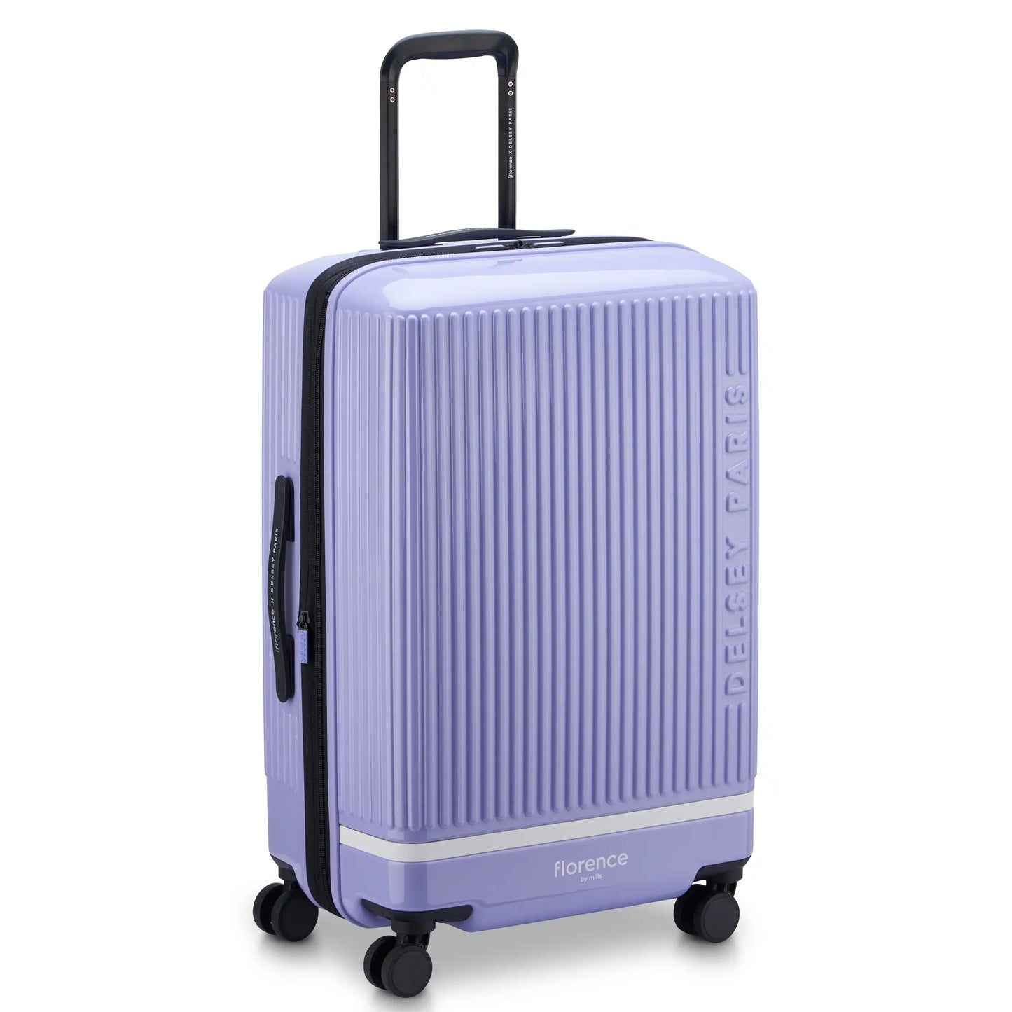 Delsey Florence By Mills X DELSEY PARIS SPIN ME AWAY - Medium Expandable Spinner - Lavender