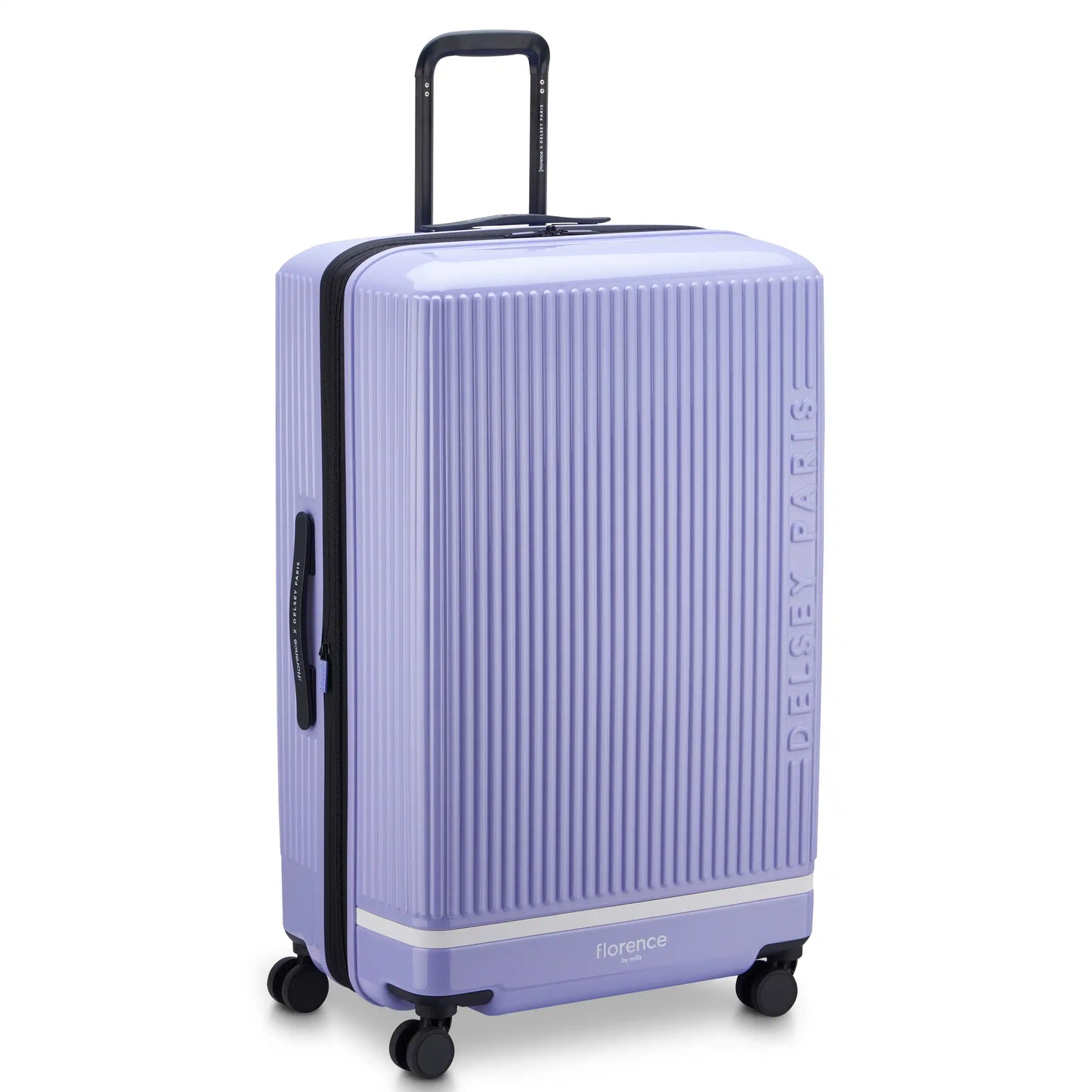 Delsey Florence By Mills X DELSEY PARIS SPIN ME AWAY - Large Expandable Spinner - Lavender
