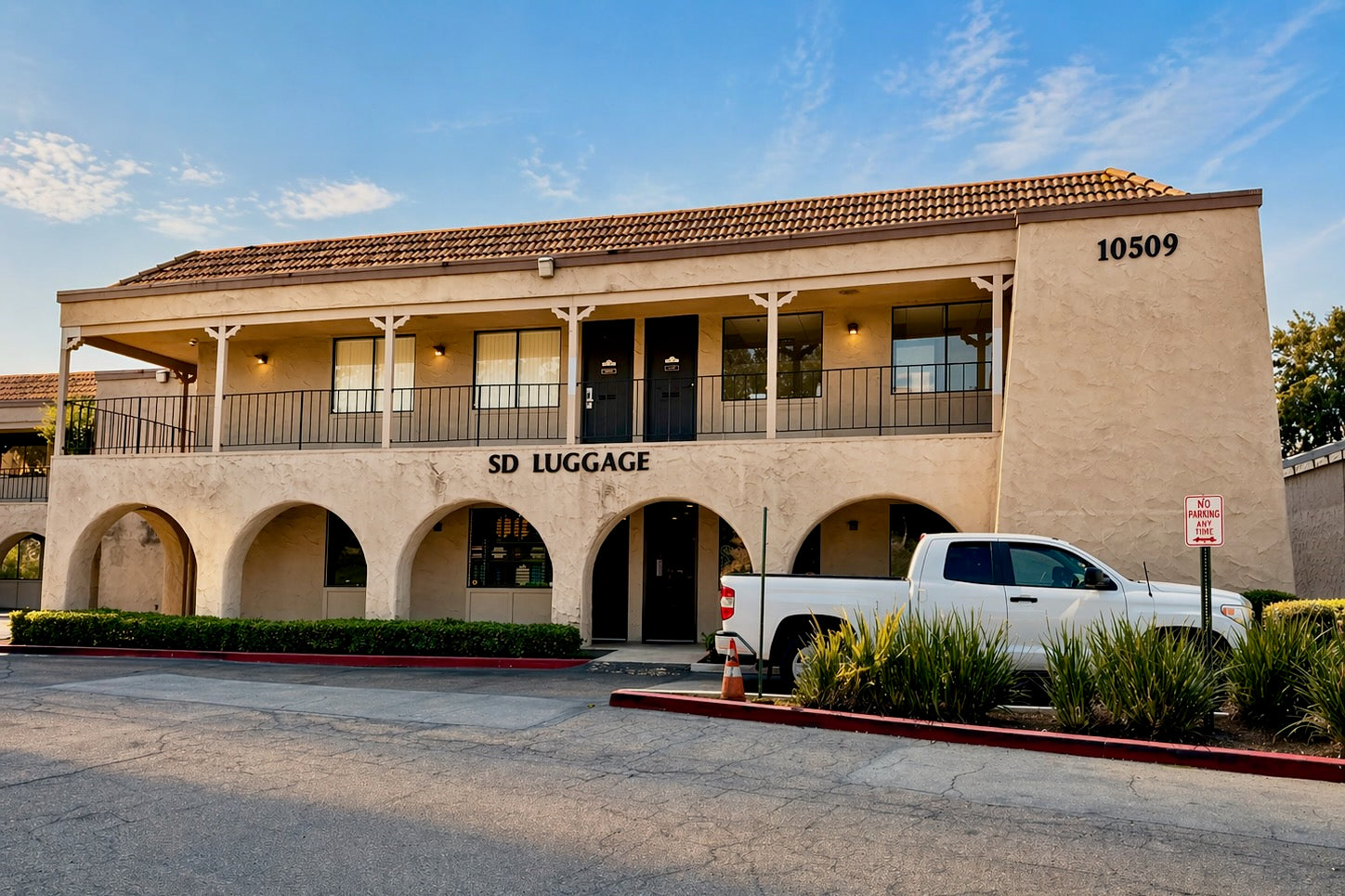 SD Luggage San Diego showroom