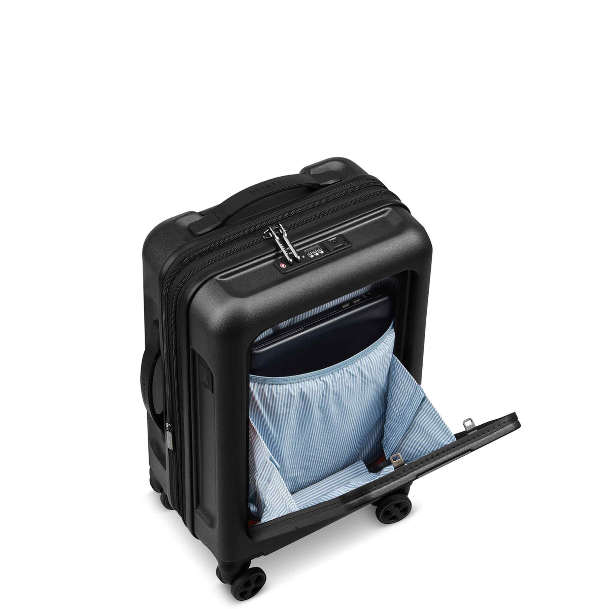 Delsey TURENNE 2.0 - Expandable Carry-On With Laptop Pocket - Black