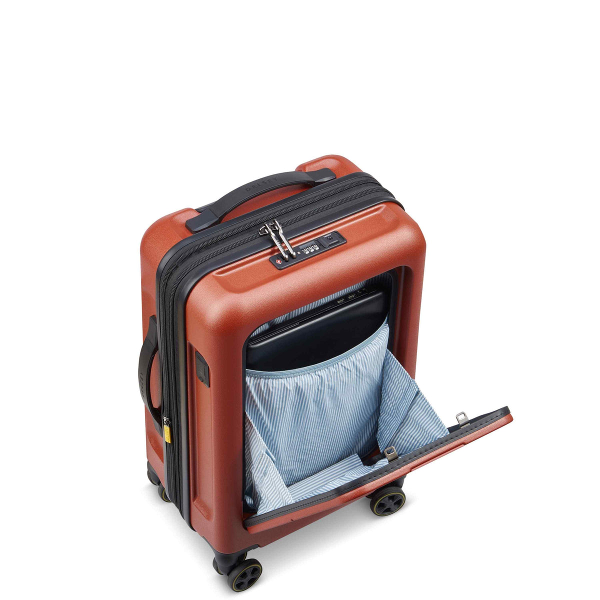 Delsey TURENNE 2.0 - Expandable Carry-On With Laptop Pocket - Brick Red