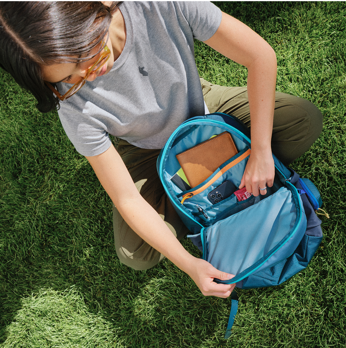 Cotopaxi Allpa 26L Daypack - Blue Spruce/Abyss