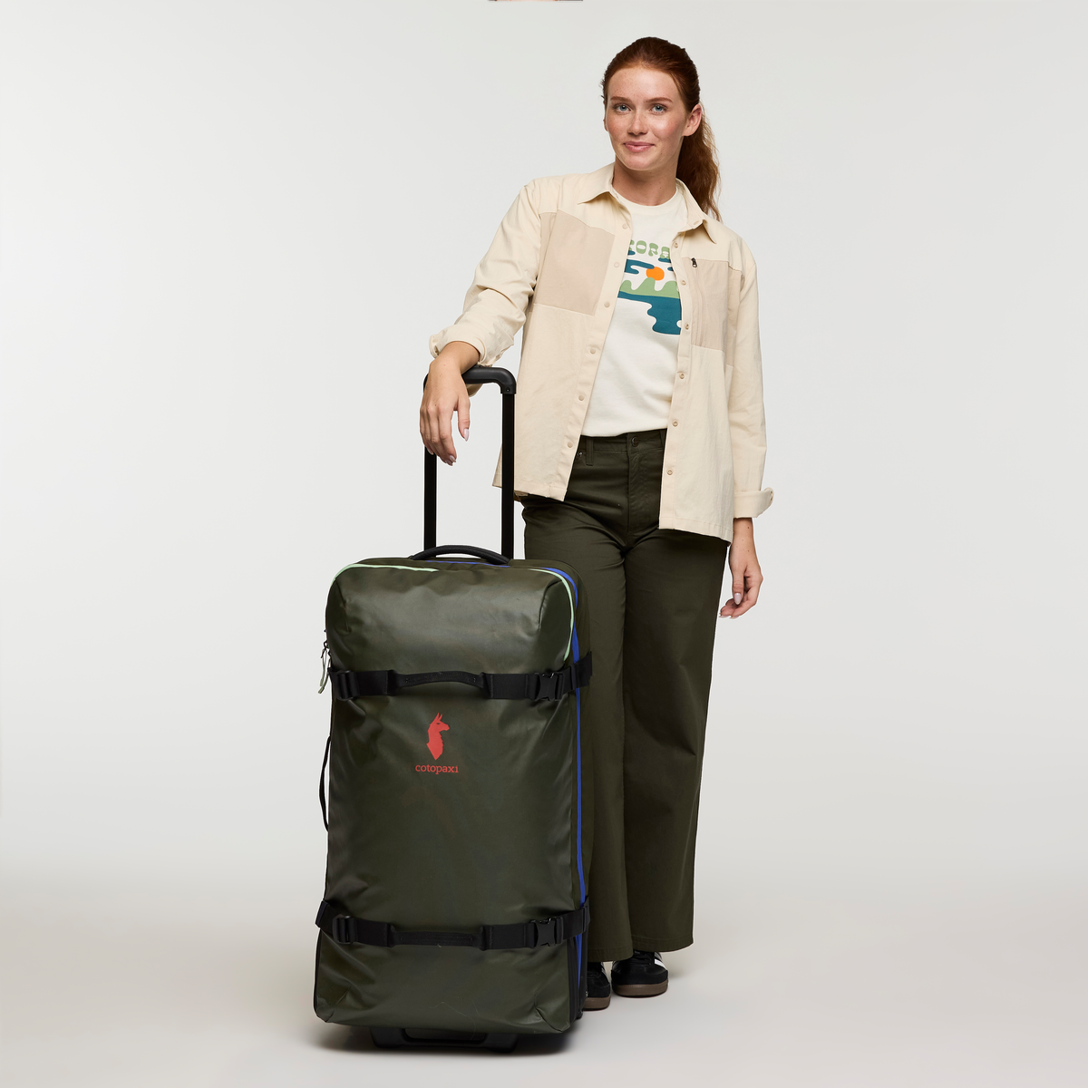 Cotopaxi Allpa 100L Roller Bag - Woods