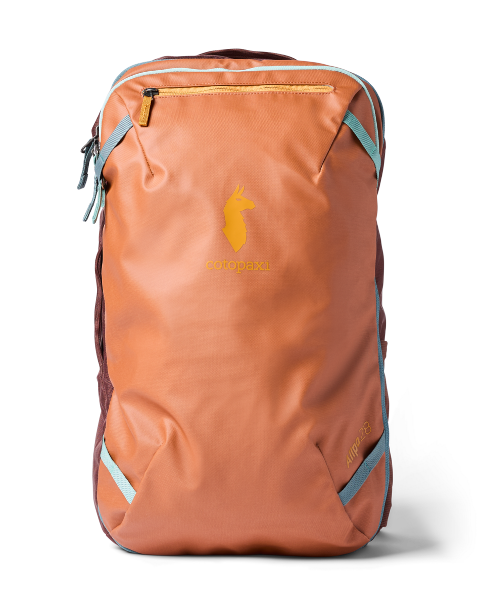 cotopaxi backpack 28 Allpa 28L Travel Pack an exterior stretch water bottle pocket Cotopaxi Allpa 28 L Travel