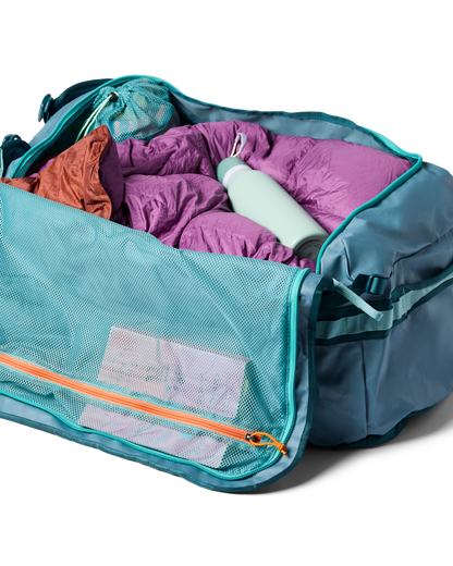 Cotopaxi Allpa Getaway 100L Duffel - Blue Spruce/Abyss