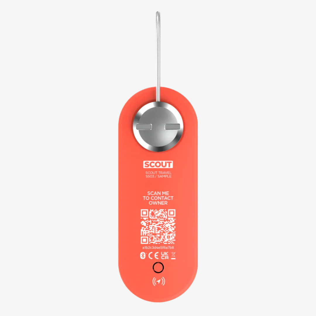 Eagle Creek Knog Scout Travel Smart Luggage Tag - Tangerine Dream