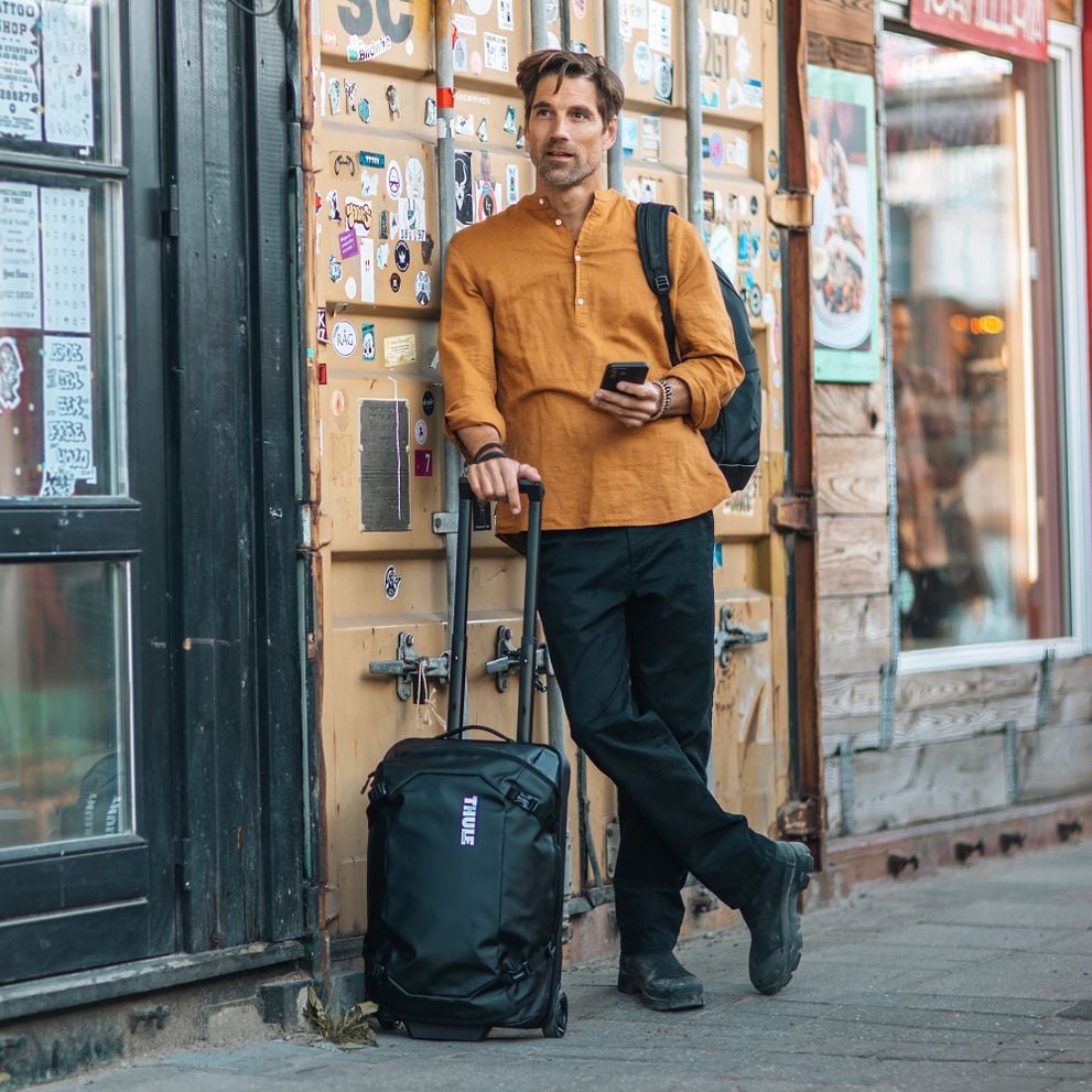 Thule Chasm Wheeled Carry-on Duffel - Black