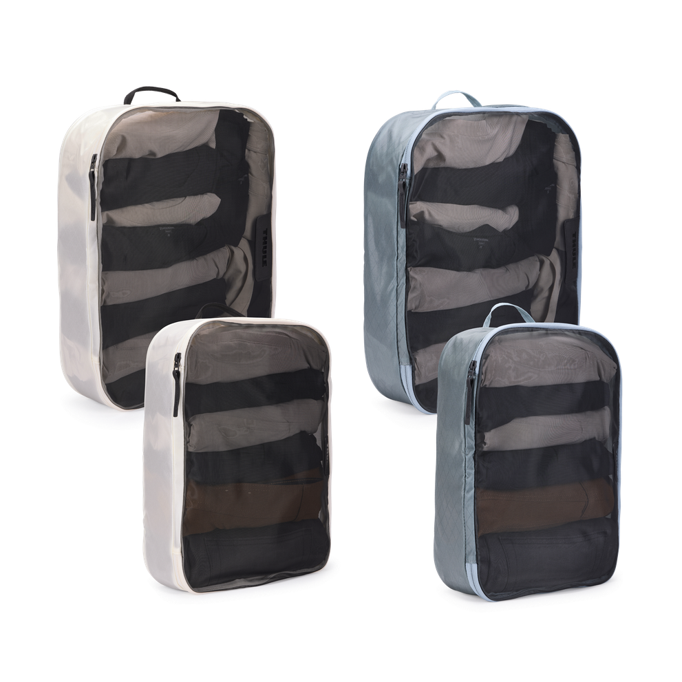 Thule Packing Cube Family Set - Pond gray/white