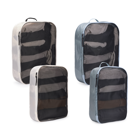 Thule Packing Cube Family Set - Pond gray/white