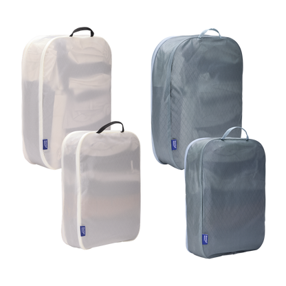 Thule Packing Cube Family Set - Pond gray/white
