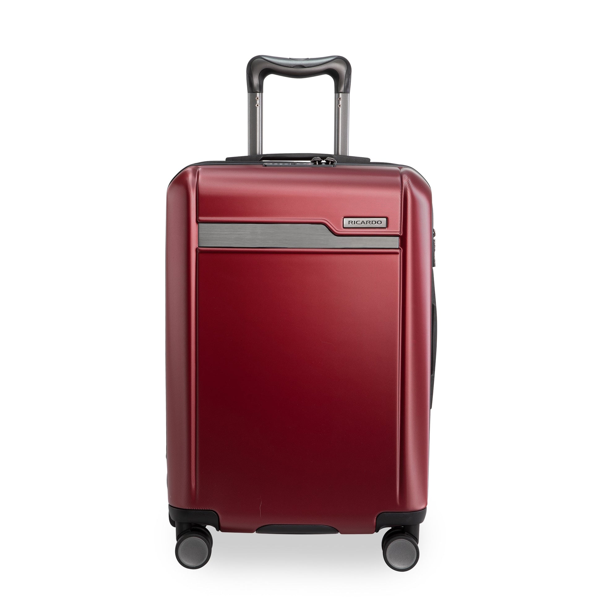 Ricardo Beverly Hills Brentwood Hardside Carry-On Expandable Spinner - Crimson