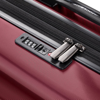 Ricardo Beverly Hills Brentwood Hardside Carry-On Expandable Spinner - Crimson