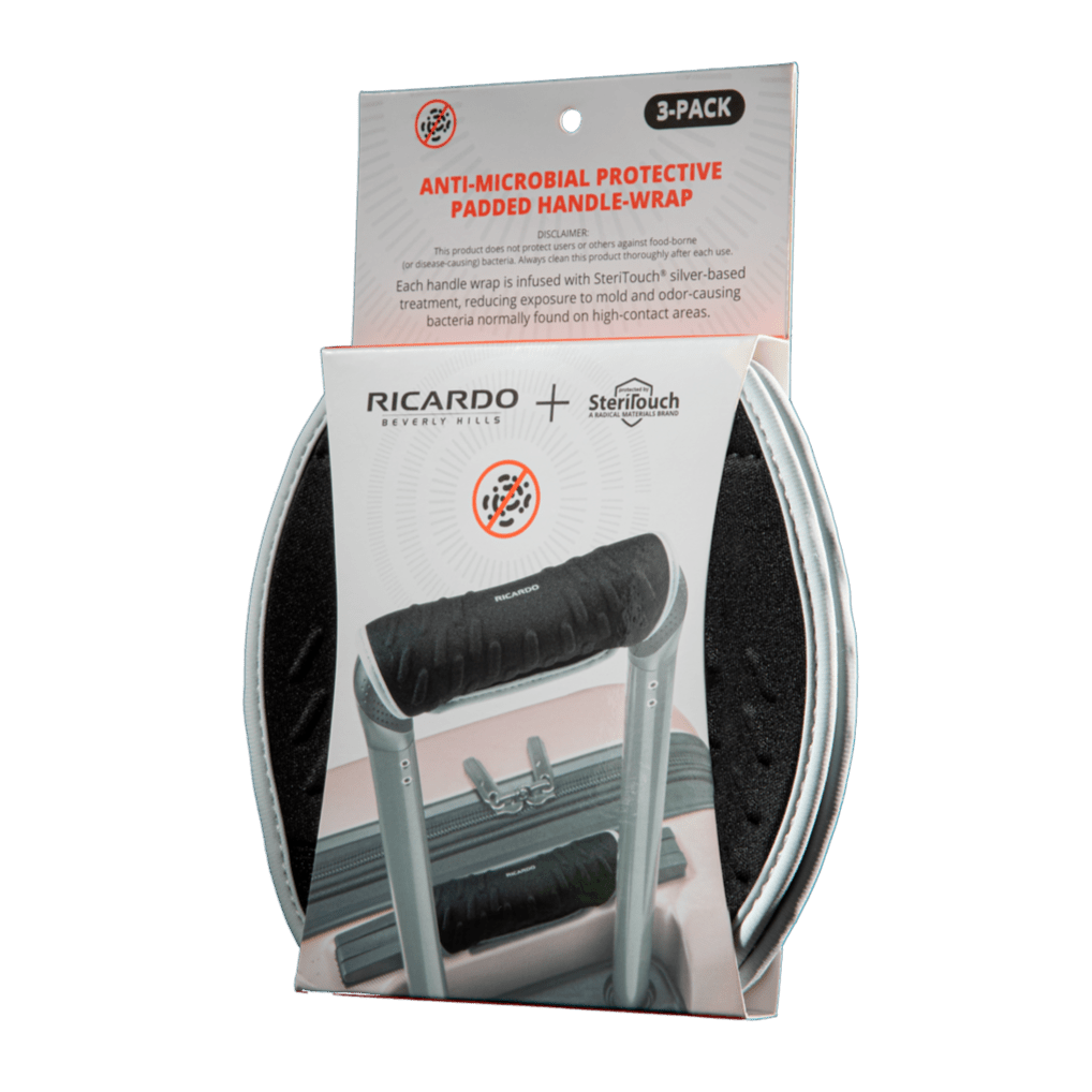 Ricardo Beverly Hills Essentials 5.0 3-pack Anti-Microbial SteriTouch® Padded Handle-Wrap