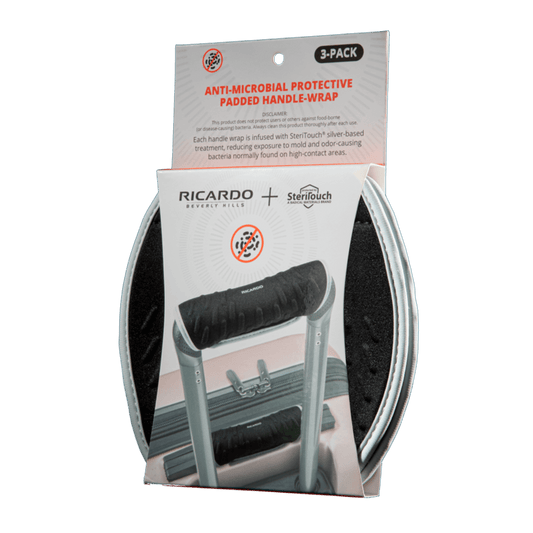 Ricardo Beverly Hills Essentials 5.0 3-pack Anti-Microbial SteriTouch®  Padded Handle-Wrap