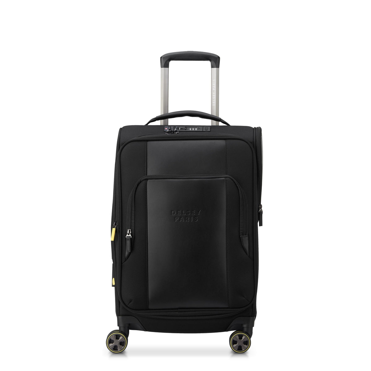 Delsey Wagram - Carry-On Plus Expandable Spinner - Black