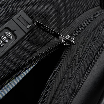 Delsey Wagram - Carry-On Plus Expandable Spinner - Black