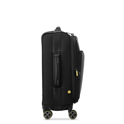 Delsey Wagram - Carry-On Plus Expandable Spinner - Black