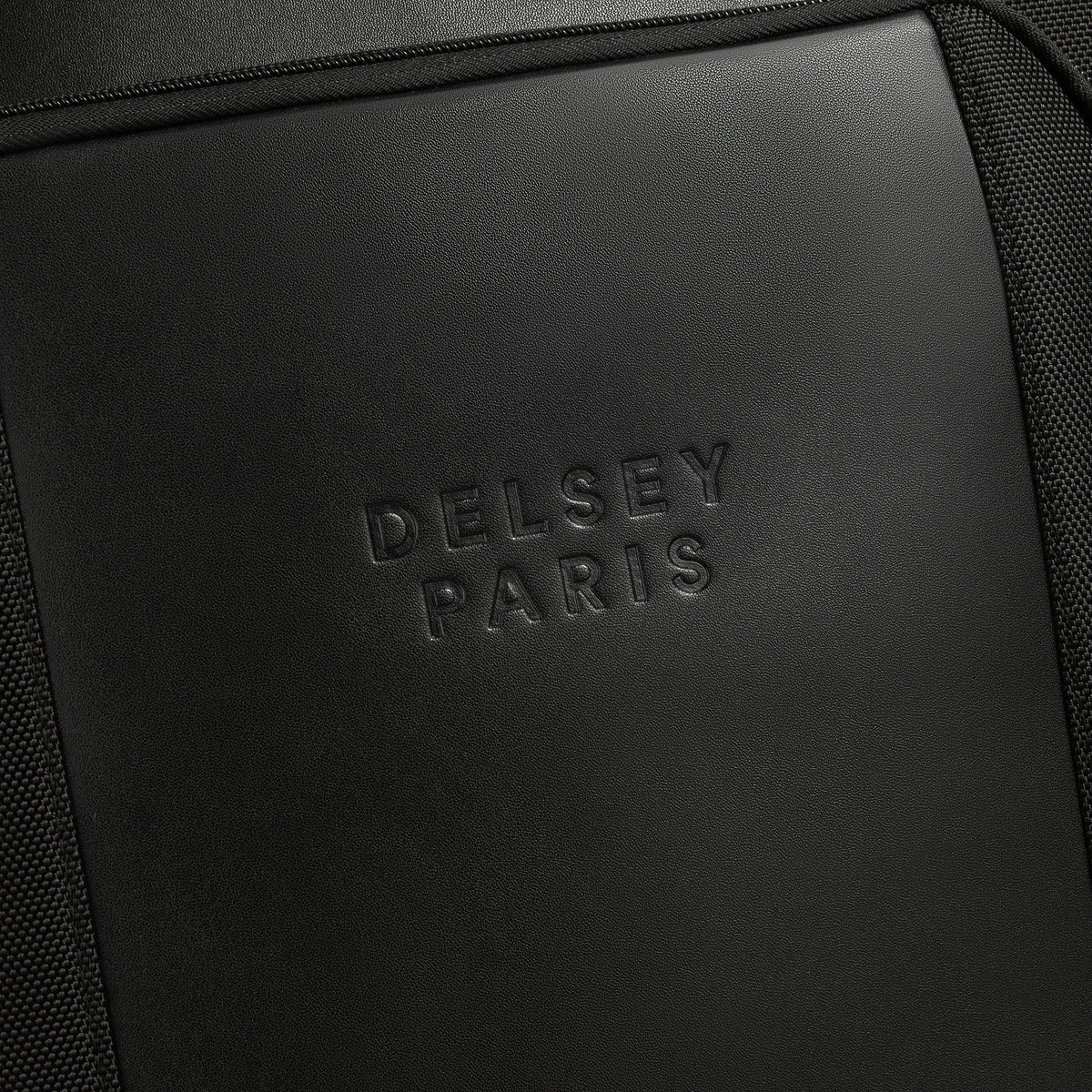 Delsey Wagram - Carry-On Plus Expandable Spinner - Black