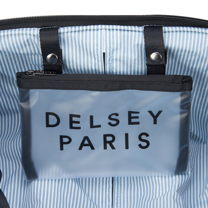 Delsey Wagram - Carry-On Plus Expandable Spinner - Black