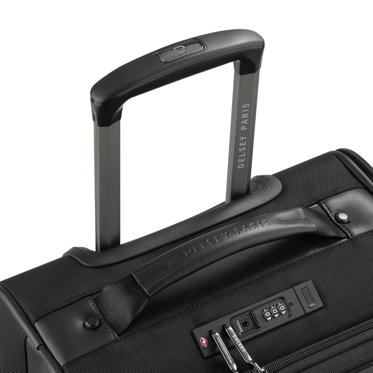 Delsey Wagram - Carry-On Plus Expandable Spinner - Black