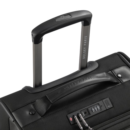 Delsey Wagram - Carry-On Plus Expandable Spinner - Black