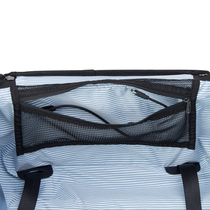 Delsey Wagram - Carry-On Plus Expandable Spinner - Navy
