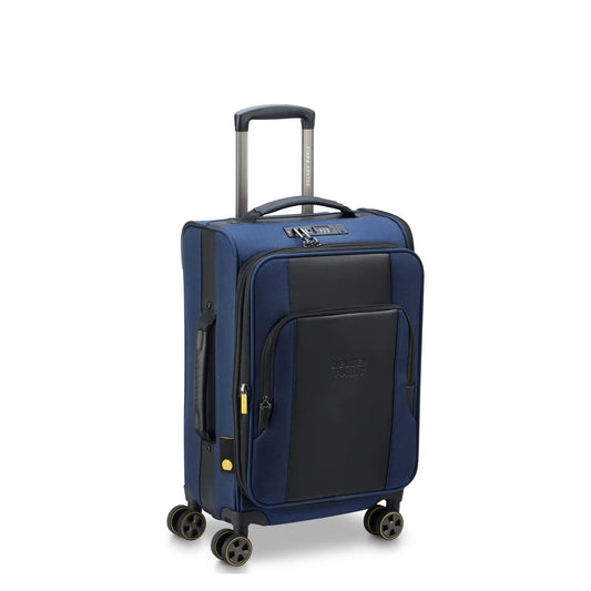 Delsey Wagram - Carry-On Plus Expandable Spinner - Navy