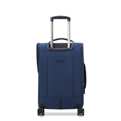 Delsey Wagram - Carry-On Plus Expandable Spinner - Navy