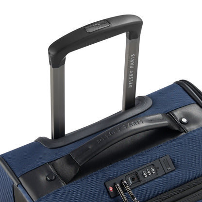 Delsey Wagram - Carry-On Plus Expandable Spinner - Navy