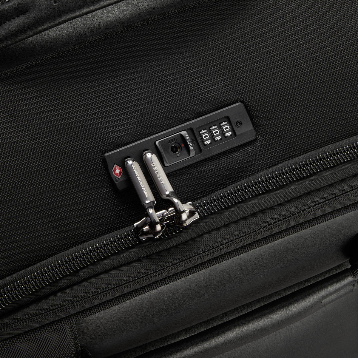 Delsey Wagram - Medium Trunk Expandable Spinner - Black