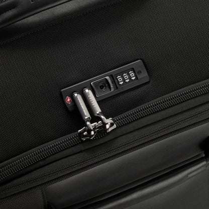 Delsey Wagram - Medium Trunk Expandable Spinner - Black