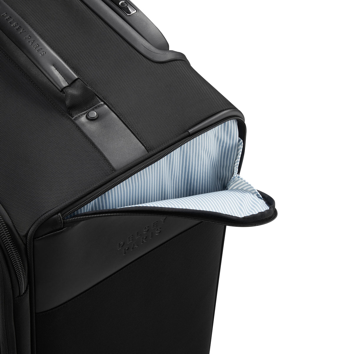 Delsey Wagram - Medium Trunk Expandable Spinner - Black