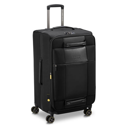 Delsey Wagram - Medium Trunk Expandable Spinner - Black