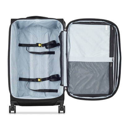 Delsey Wagram - Medium Trunk Expandable Spinner - Black