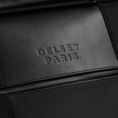 Delsey Wagram - Medium Trunk Expandable Spinner - Black