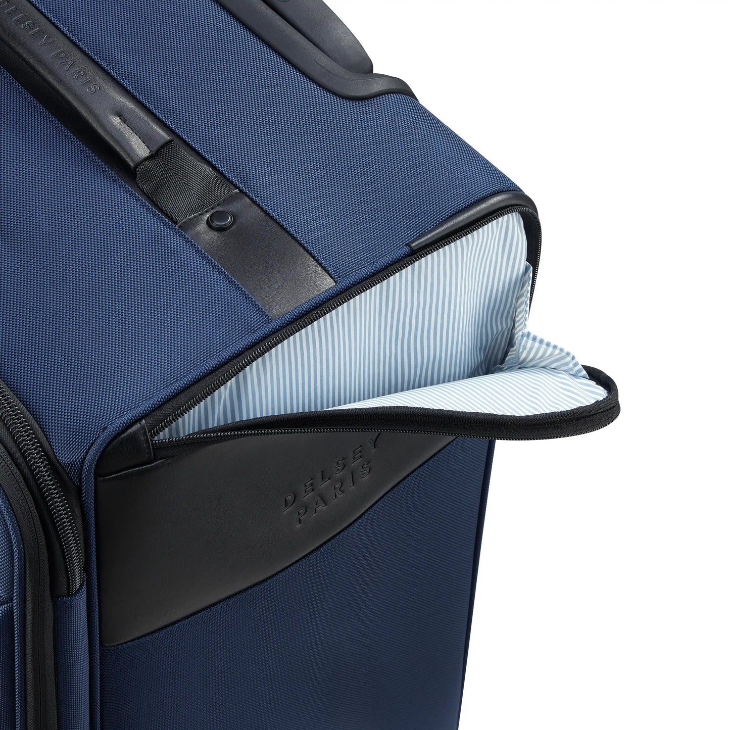 Delsey Wagram - Medium Trunk Expandable Spinner - Navy