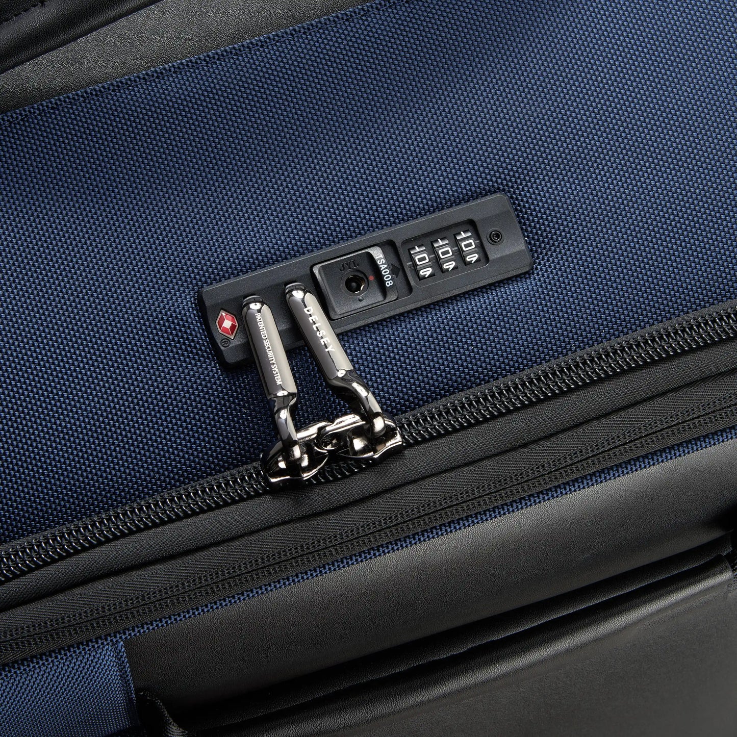 Delsey Wagram - Medium Trunk Expandable Spinner - Navy