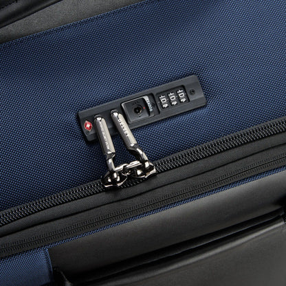 Delsey Wagram - Medium Trunk Expandable Spinner - Navy