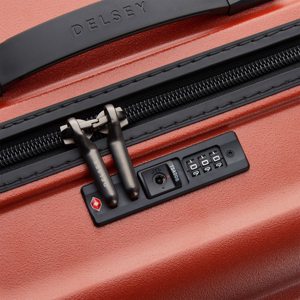Delsey TURENNE 2.0 - Large Trunk Spinner - Brick Red