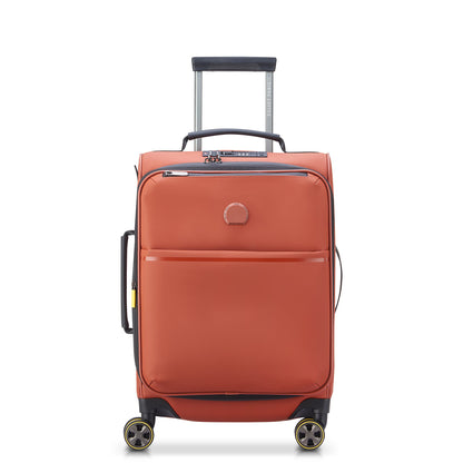 Delsey TURENNE SOFT - Expandable Carry-On Spinner - Brick Red